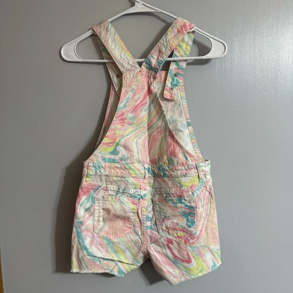 The Children's Place Overalls Size 8 in Pink and White